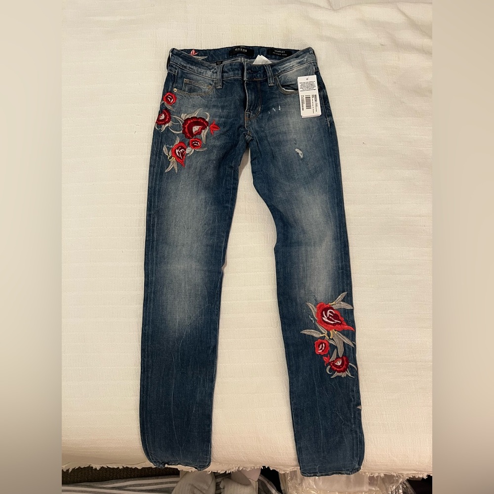 Embroidered Guess Jeans